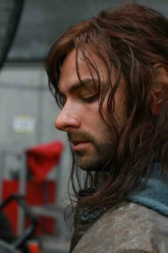 Aidan Turner As Kili If They Put Like A Professional Background