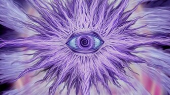 Trippy Alex Grey Wallpaper