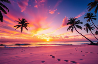 Sunset Beaches Wallpaper