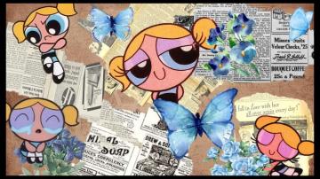 Powerpuff Girls Aesthetic Vintage Desktop Wallpaper Bubbles