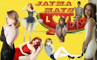 Wallpaper Jayma Mays By Darinaberry