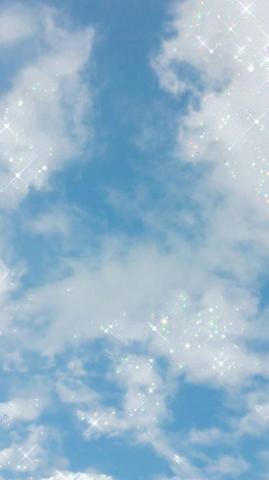 Millaxhx Light Blue Aesthetic Pastel Sparkle