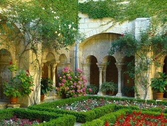 Wallpaper Desk Rose Garden Wallpaperwallpaper