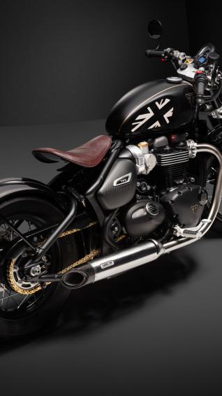Triumph Bonneville Bobber Tfc Bike Wallpaper In