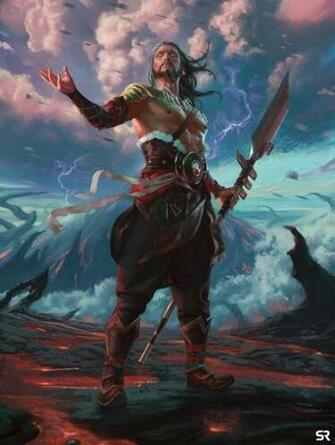 Sarkhan Dragonsoul Magic Core Set In Mtg Art