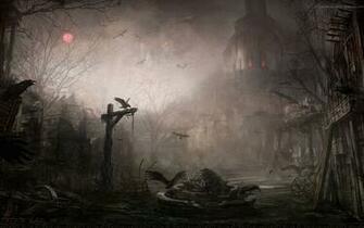 Ghost Gothic Town Wallpaper Hq Pictures