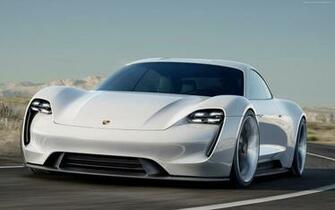 Wallpaper Of Porsche Taycan Electric Cars Supercar 800v