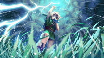 Young Link Video Game The Legend Of Zelda Wallpaper