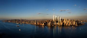 Chicago Skyline Dual Monitor