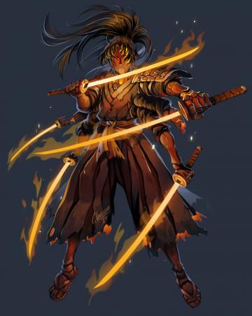 Breath Of The Sun Yoriichi Zeroshiki Way By Cathiane