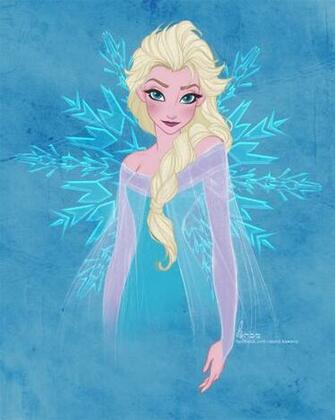 Disney S Frozen Elsa By David Kawena Davidkawena