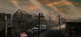 Ghost Town Wallpaper Artwork Apocalyptic HD