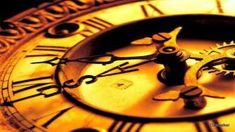 Antique Clock Desktop Wallpaper In HD