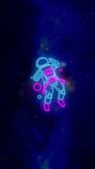 4k Neon iPhone Wallpaper