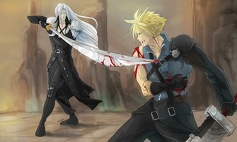 Sephiroth Vs Cloud By Erisleea