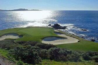 Pin Pebble Beach Golf Course Desktop Wallpaper