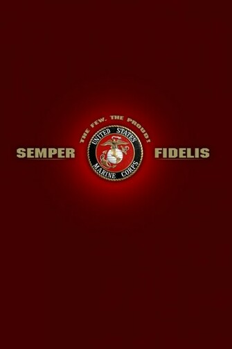 Semper Fidelis iPhone Wallpaper