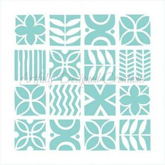 Tapa Background Stencil Artfully Designed Creations