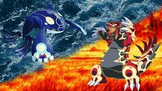 Groudon Vs Kyogre Wallpaper By Flutterrainboom