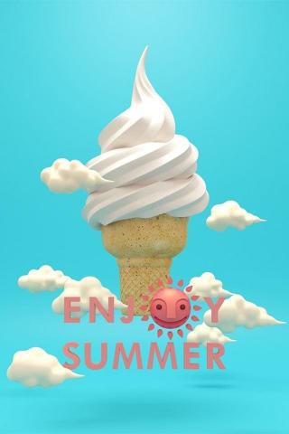 Happy Summer iPhone 4s Wallpaper