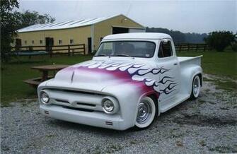 Ford F100 Custom Truck Wallpaper