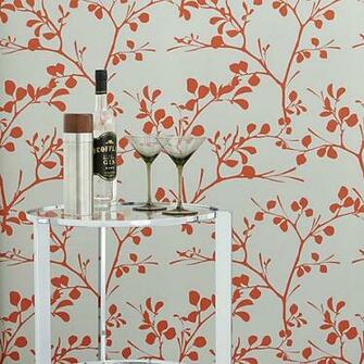Lilt Self Adhesive Wallpaper Cb2
