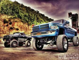 Lifted Dodge Ram Cummins Wallpaper HD