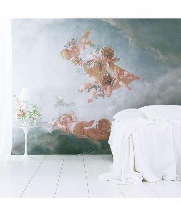 Cherubs Wallpaper Fresco