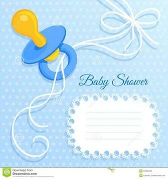 Blank Boy Baby Shower Invitations New Invitation Card