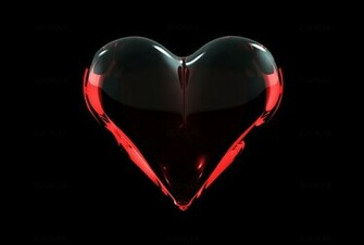 Black Heart Background