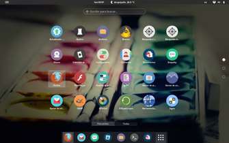 Opensuse Gnome Acuarela Desktop