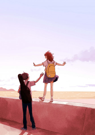 Aesthetic Couple Anime Wallpaper