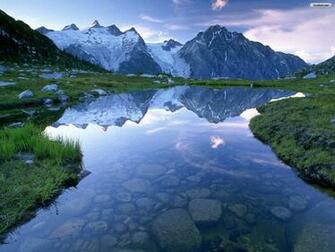 Wallpaper Rivers And Lakes Mountains