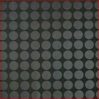 Circle Pattern Flocked Wallpaper Wall Covering In From Home