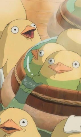 Spirited Away Duck Spa Wallpaper R iPhonewallpaper