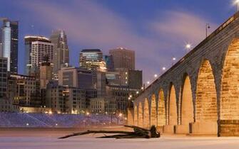 Stone Arch Bridge Minneapolis HD Wallpaper Res