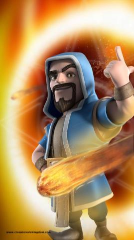 The Wizard Clash Royale Wallpaper Kingdom