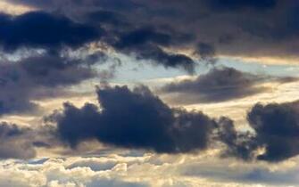 Wallpaper Clouds Blue Grey Desktop Background Skies