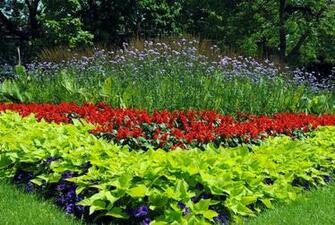 Garden Space In Parkette Brampton Ontario Canada High