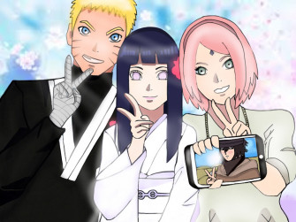Naruhina And Sasusaku By Dreibee07