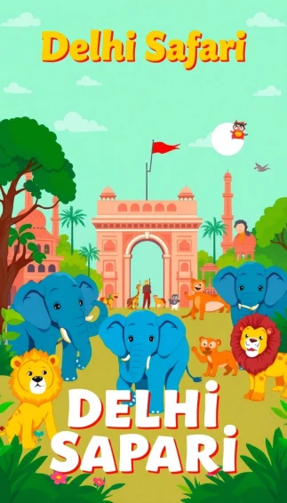 Delhi Safari Wallpaper