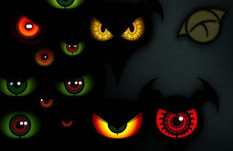 Evil Eyes Wallpaper