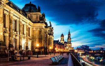 Altstadt Dresden Germany HD Wallpaper