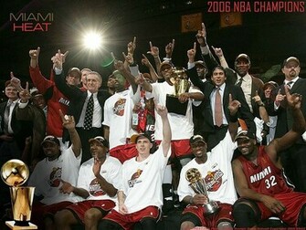 Championship Playoffs Nba Champions Miami Heat Wallpaper