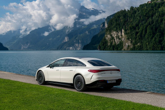 Desktop Wallpaper Mercedes Benz Eqs 4matic Amg Line
