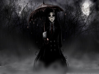 Dark Anime Girl Wallpaper HD