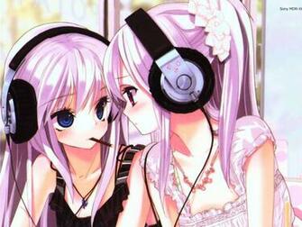Cute Headphone Girls