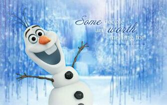 Olaf Wallpaper And Sven