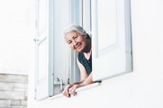 Elderly Woman Wallpaper