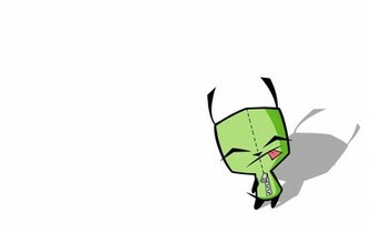 Minimalistic Invader Zim Costume Gir Wallpaper Hq